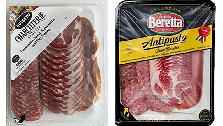 Consumers should not eat the Busseto brand Charcuterie Sampler from Sam’s Club or Fratelli Beretta brand Antipasto Gran Beretta from Costco, the CDC said. Throw them away. (Credit: CDC)
