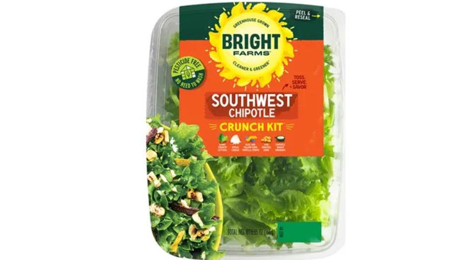 BrightFarms recalled certain Southwest Chipotle salad kits, along with some other products (Food and Drug Administration/BrightFarms)