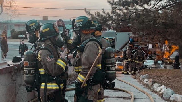 Nine puppies killed in house fire as crews work to determine cause
