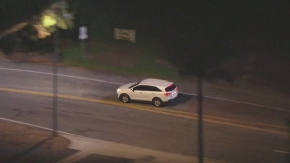 Possible stolen SUV leads police chase across LA County