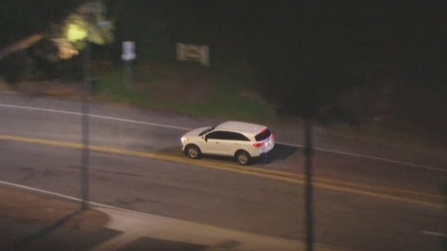 Possible stolen SUV leads police chase across LA County