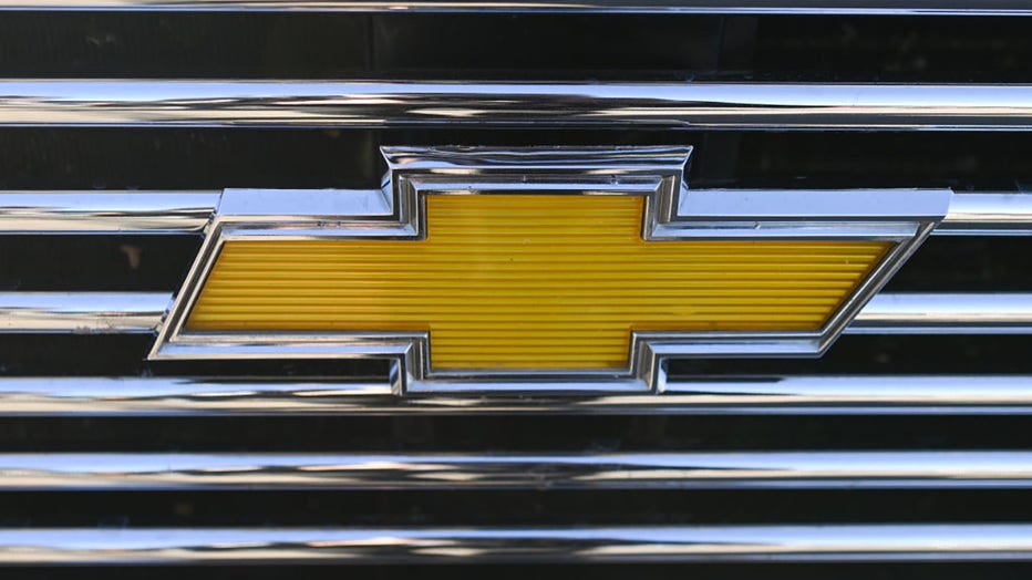 FILE - Chevrolet logo is pictured on Oct. 7, 2023, in Smoky Lake, Alberta, Canada. (Photo by Artur Widak/NurPhoto via Getty Images)