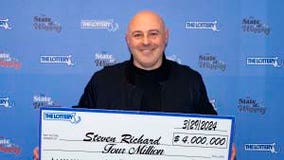 Rhode Island man wins $4M lottery prize with scratch-off gifted by father