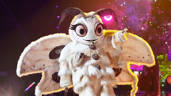 Poodle Moth lights up stage, revealed on 'The Masked Singer'