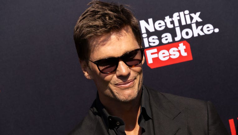 Tom Brady attends Netflix Is A Joke Fests "The Greatest Roast Of All Time: Tom Brady" at the Kia Forum on May 5, 2024, in Inglewood, California. (Photo by Elyse Jankowski/FilmMagic)