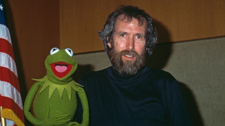 jim henson with kermit the frog