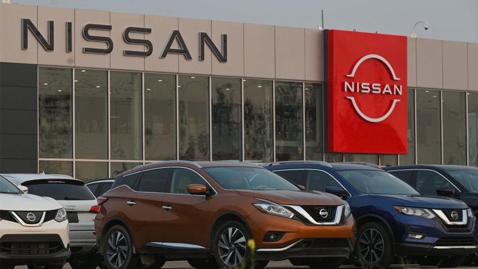 nissan suvs at dealership, airbag recall