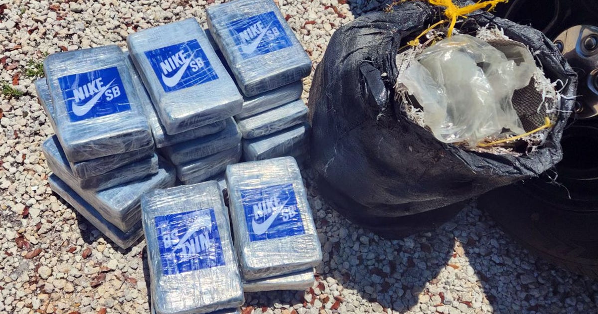 Florida divers find 25 kilos of suspected cocaine with fake Nike