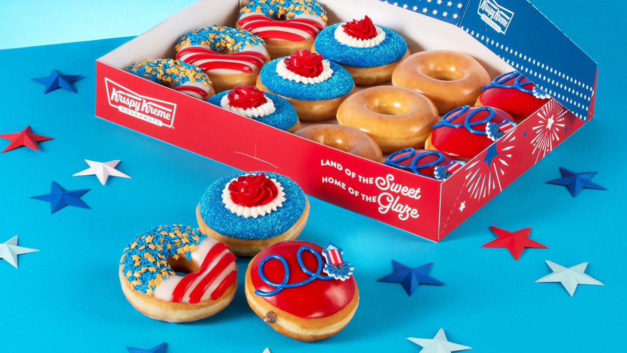 Krispy Kreme celebrating Independence Day with free doughnuts LiveNOW Krispy Kreme celebrating Independence Day with free doughnuts LiveNOW