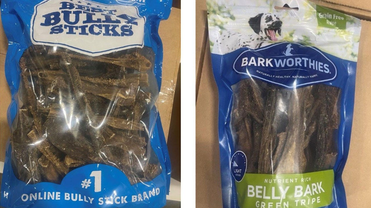 Isle of dogs treats recall hotsell