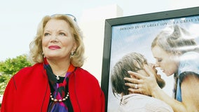 ‘The Notebook’s’ Gena Rowlands, who played Allie, suffering from Alzheimer’s, son says