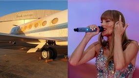 Climate activists targeting Taylor Swift's plane spray-paint 2 other private jets orange