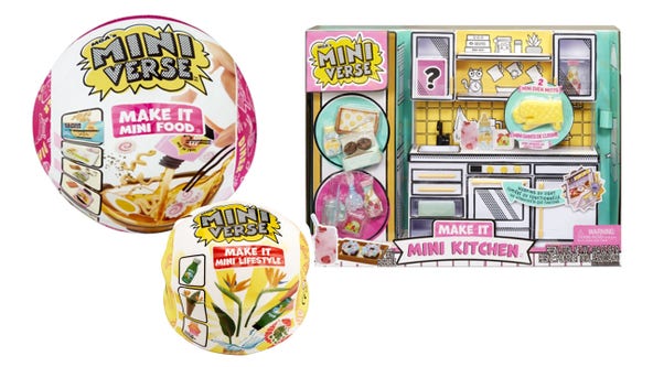Miniverse ‘Make It Mini’ toy sets recalled after reports of burns, respiratory irritation