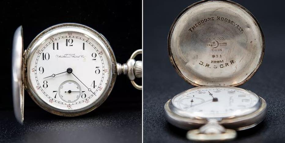 Theodore Roosevelt's stolen pocket watch recovered by FBI after it was missing for 37 years