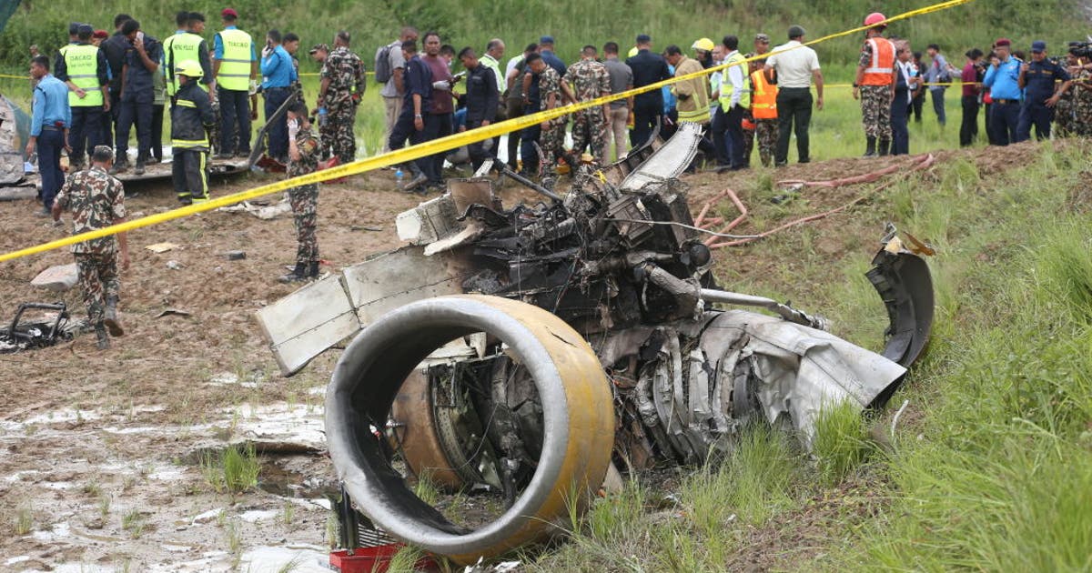 Pilot sole survivor after plane crashes near Nepal airport, claiming 18 ...