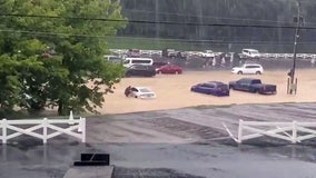 Dolly Parton’s Dollywood theme park in Tennessee hit by flash flooding; 1 injured