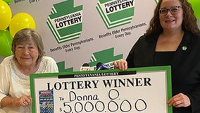 Great-grandmother wins $5M lottery prize after completing radiation treatments for breast cancer