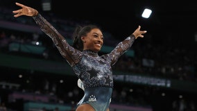 Simone Biles competing in all four events at Olympic team finals despite calf injury