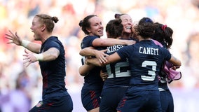 US women’s rugby sevens team wins 1st-ever Olympic medal