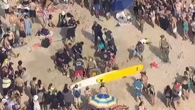 San Diego lifeguards rescue teen girl ‘buried up to neck’ after sand hole collapses