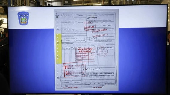 $20M in gold stolen from Canadian airport likely overseas already, police say