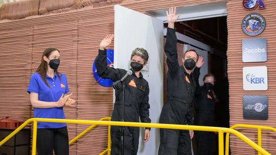 NASA crew leaves Mars habitat after 378 days inside