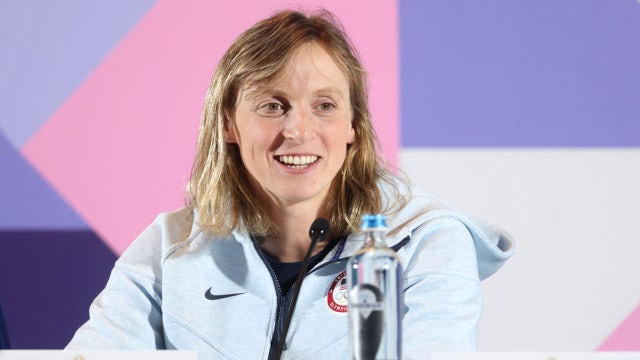 Paris Olympics: Katie Ledecky wins gold during 1,500-meter freestyle event