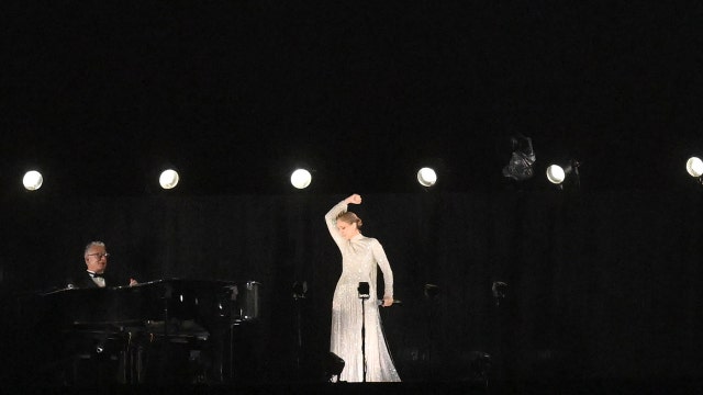 Celine Dion performs at Olympics opening ceremony in Paris