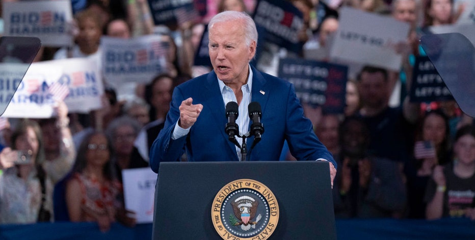Majority of Democrats say Biden should exit race in new poll