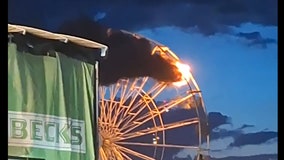 Fire breaks out on Ferris wheel; at least 23 hurt