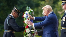 Trump's Arlington Cemetery event was in 'flagrant violation' of law: officials