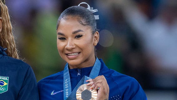 Flavor Flav makes Jordan Chiles bronze clock necklace amid medal drama: 'USA gonna Fight the Powers that be'