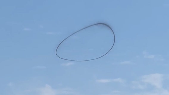 Watch: Mysterious black smoke ring over Eastern Virginia puzzles residents