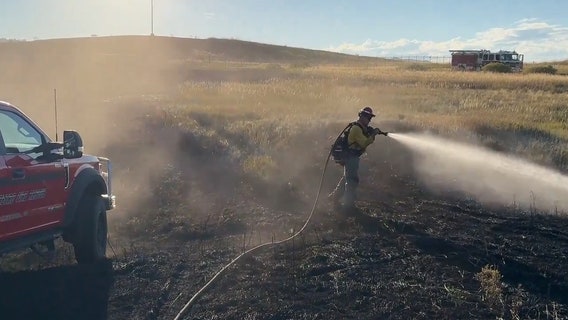 Colorado brush fire caused by electrocuted birds falling to the ground