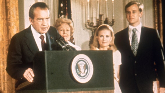 50 years ago, Nixon resigns the presidency