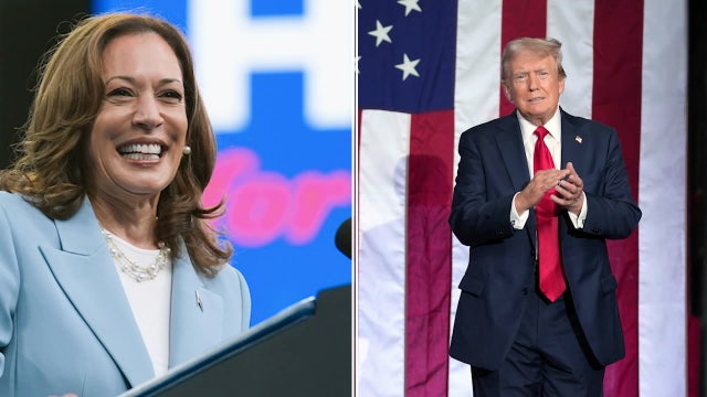 Poll of 7 critical battleground states shows Trump, Harris in dead heat