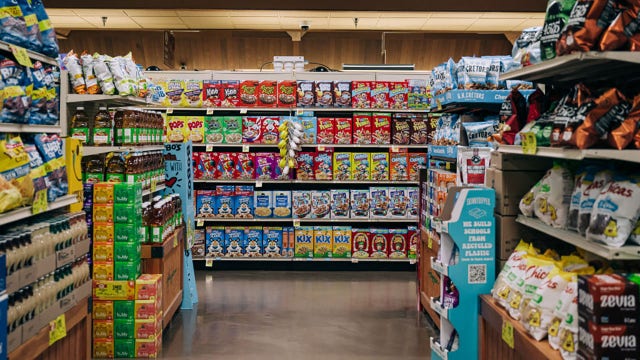 Map: US states where grocery prices have risen the most