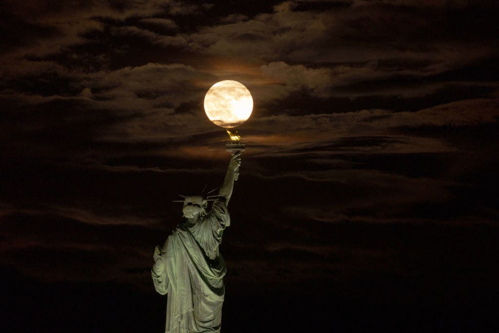 Super harvest moon eclipse to dazzle skies tonight | KTVU FOX 2