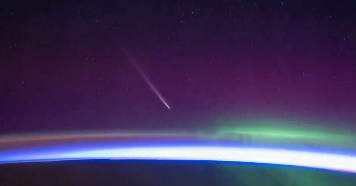 Watch: 'Comet of a century' puts on beautiful show while zooming
