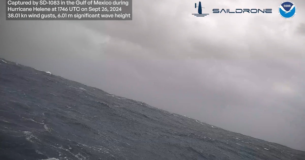Watch: Drone video from inside Hurricane Helene | FOX 10 Phoenix