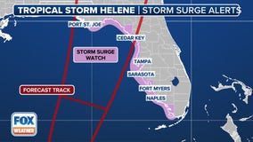 Mapped: Where Florida’s Gulf Coast is susceptible to Helene storm surge