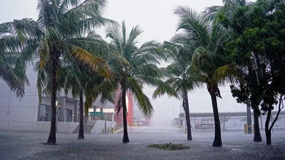 Hurricane Helene unleashes fury on Mexico submerging Cancun resorts in torrential rain: 'Beach gone'