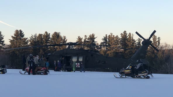 Lawyer who crashed snowmobile into Black Hawk helicopter is awarded $3.3 million in damages