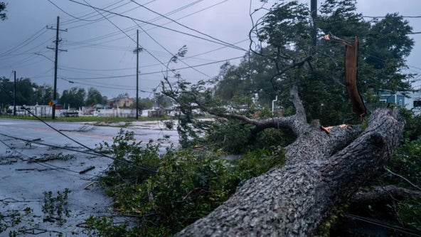 Ferocious Francine slams Louisiana ripping roofs from buildings, trapping residents amid rising floodwaters