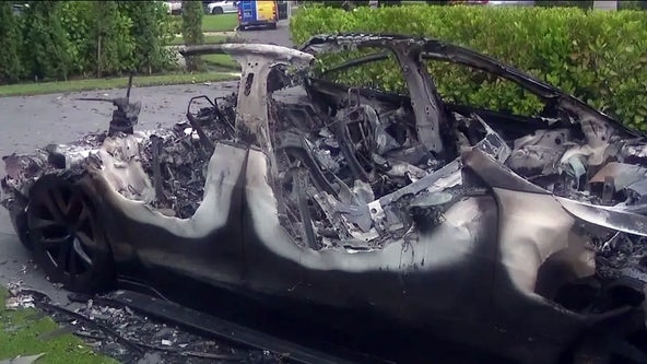 Flooded electric vehicles, scooters bursting into flames after Hurricane Helene