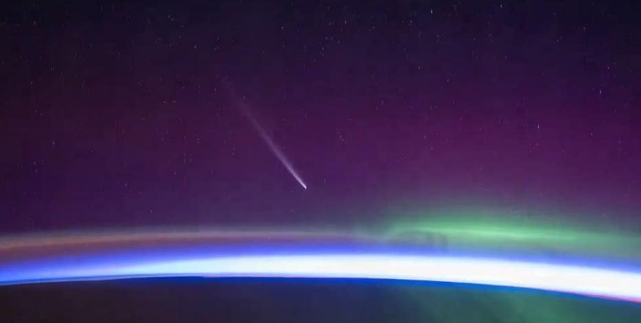 Watch: 'Comet of a century' puts on beautiful show while zooming by Earth