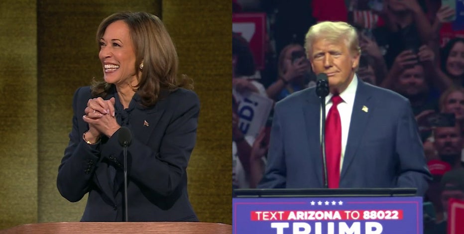 Election 2024: New poll shows where Trump, Harris stand in 7 battleground states