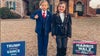 Twin girls dress up as Trump and Harris ahead of Halloween, 2024 election