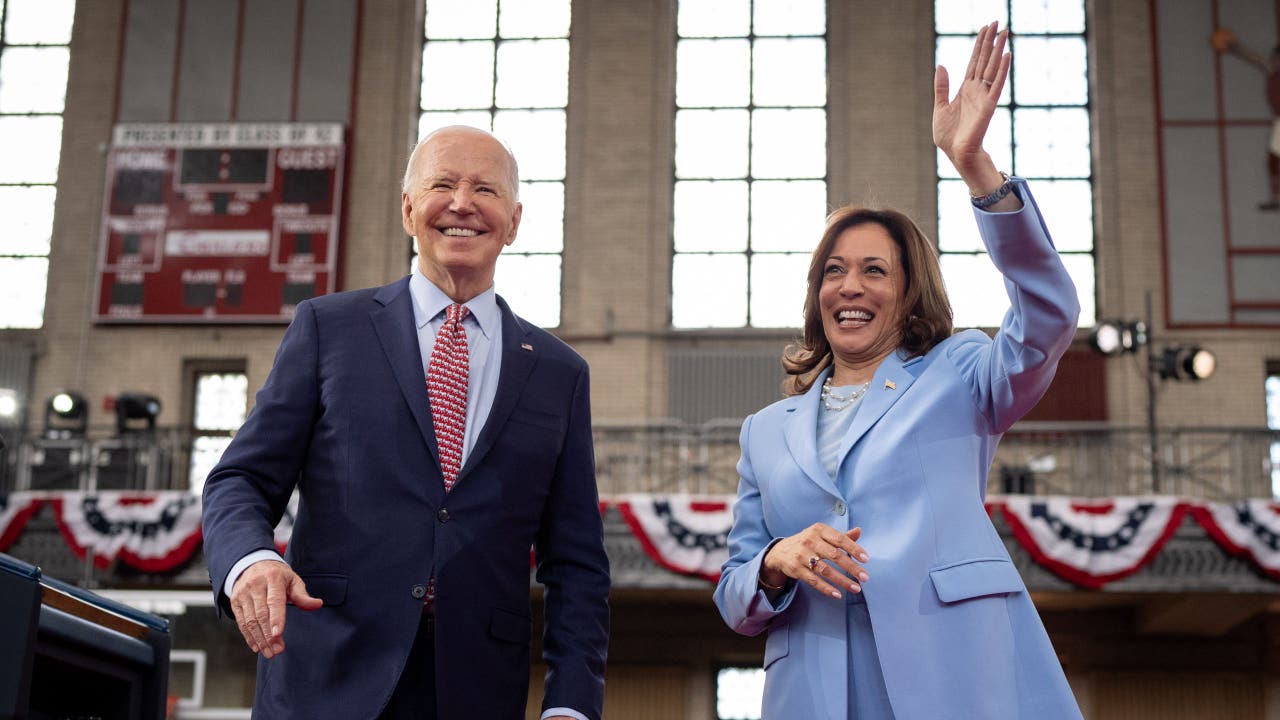 Harris' approval rating beats Biden's in new poll | FOX 9