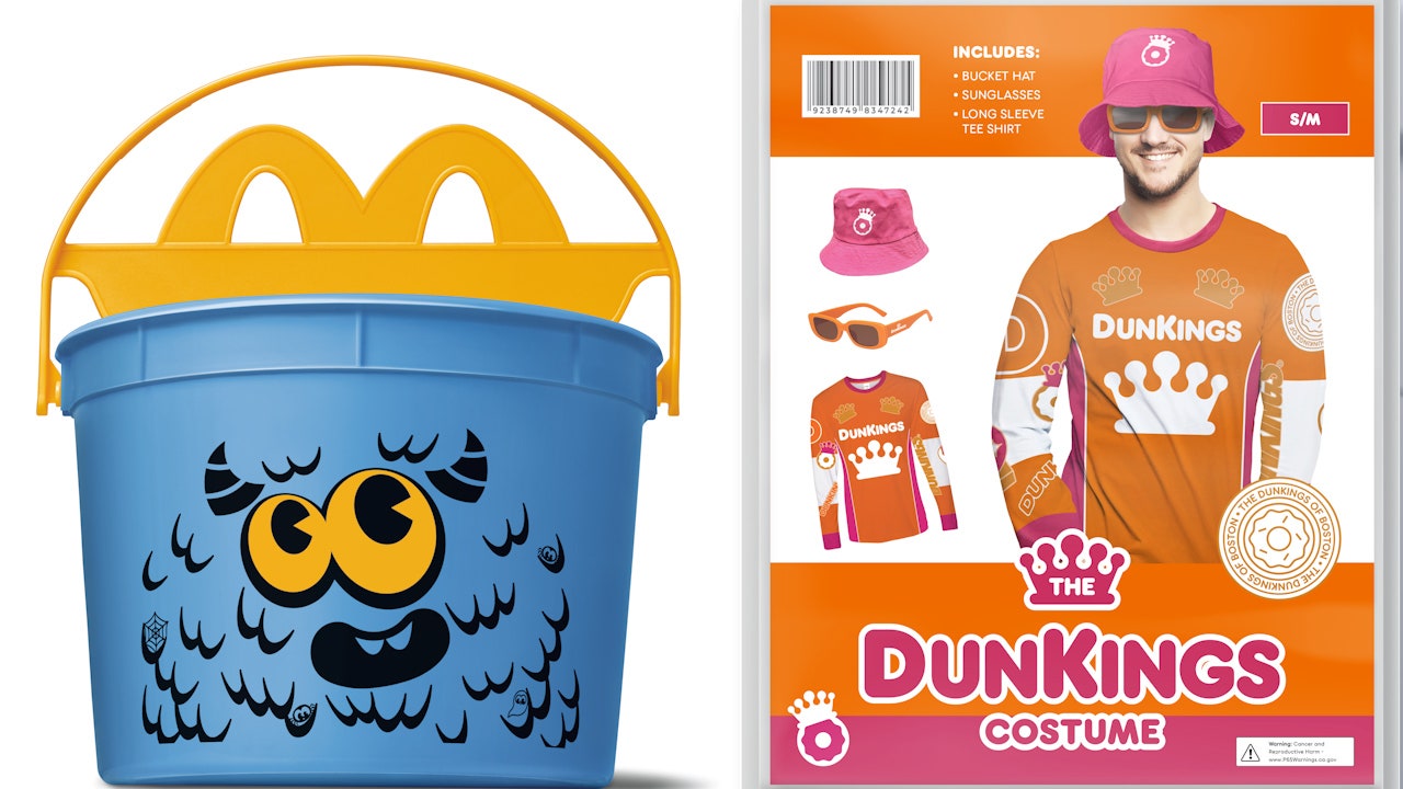 Halloween returns with McDonald’s Boo Buckets and Dunkin’ tracksuits